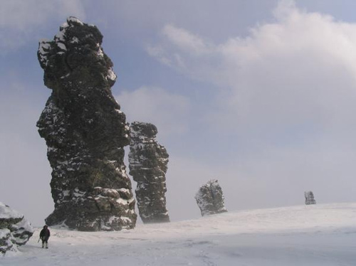 Manpupuner rock formations